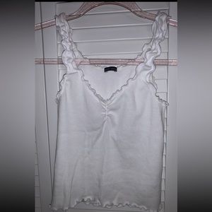 Brandy Melville Ruffle Tank Top